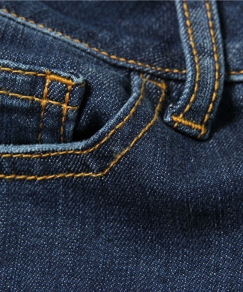 N.（N. Natural Beauty Basic）（エヌエヌナチュラルビューティーベーシック）の「ストレッチフリンジスキニー（デニムパンツ・レディース・ブラック/ネイビー/ブルー・MEDIUM/SMALL）」の12枚目の写真