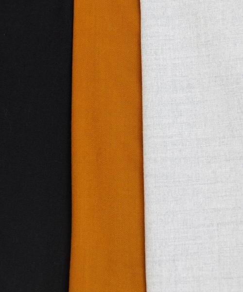 BEAUTY&YOUTH UNITED ARROWS（ビューティーアンドユースユナイテッドアローズ）の「BY∴ サキソニーガウチョ8分丈パンツ◆（その他パンツ・レディース・ネイビー/ライトグレー/マスタード/その他1・SMALL/MEDIUM）」の10枚目の写真