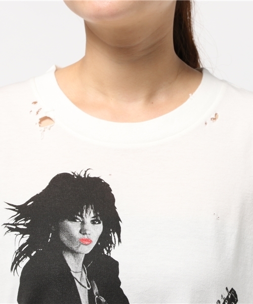 Hysteric Glamour Ｔシャツ Joan Jett ギター ロックの女王」ジョーン・ジェットと送る映画祭記念Tシャツ｜HYSTERIC