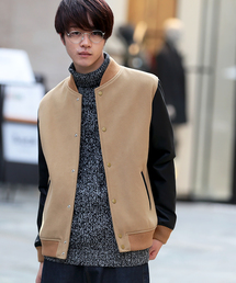 WEGO（ウィゴー）の「WEGO/メルトンスタジャン（スタジャン・レディース）」