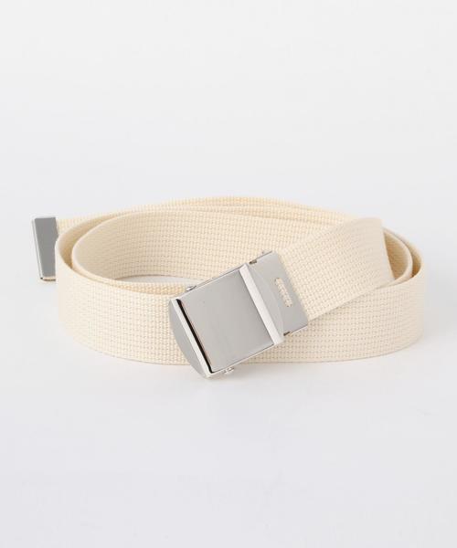 BEAUTY&YOUTH UNITED ARROWS（ビューティーアンドユースユナイテッドアローズ）の「＜MASTER&Co.＞ミリタリーベルト ◆（ベルト・レディース・ブラック/ナチュラル/オレンジ・FREE）」の2枚目の写真