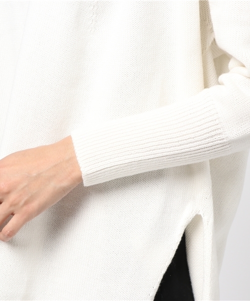 plage（プラージュ）の「コーマワックス 7G スリットプルオーバー◆（ニット/セーター・レディース・オリーブ/ベージュ/ホワイト・FREE）」の11枚目の写真