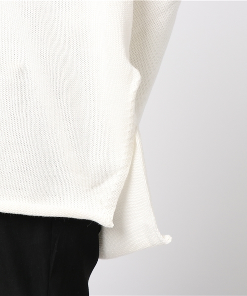 plage（プラージュ）の「コーマワックス 7G スリットプルオーバー◆（ニット/セーター・レディース・オリーブ/ベージュ/ホワイト・FREE）」の12枚目の写真