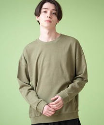 ドロップショルダーカラーリングスウェット