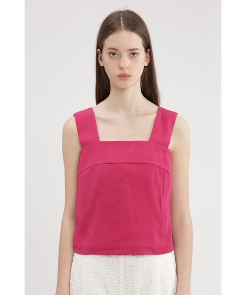 JILL STUART（ジルスチュアート）の「◆ビアンカバックシャンブラウス（シャツ/ブラウス・レディース・ブラック/ホワイト/ピンク・SMALL/MEDIUM）」の3枚目の写真