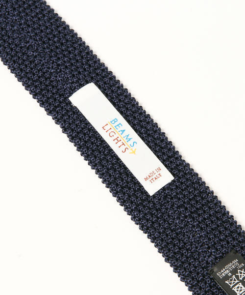 BEAMS LIGHTS（ビームスライツ）の「BEAMS LIGHTS / シルクニットタイ（ネクタイ・メンズ・チャコールグレー/ブラック/ブルー系その他/インディゴブルー/ネイビー・ONE SIZE）」の14枚目の写真