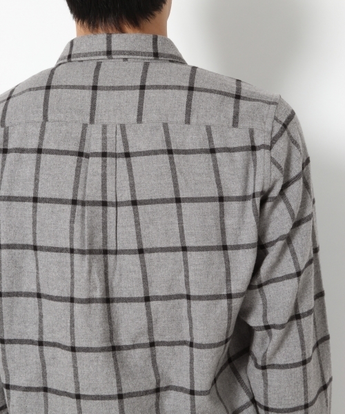 RAGEBLUE（レイジブルー）の「起毛チェックシャツ/764219（シャツ/ブラウス・メンズ・パープル/グレー/グリーン/オレンジ/ネイビー・LARGE/SMALL/MEDIUM/X-LARGE）」の7枚目の写真