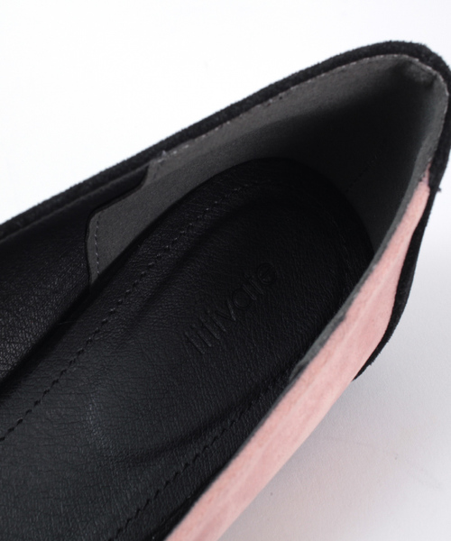 titivate（ティティベイト）の「ﾄﾘｺﾛｰﾙﾌﾗｯﾄｼｭｰｽﾞ（パンプス・レディース・カーキ/ベージュ/グレー・LL/L/S/M）」の12枚目の写真