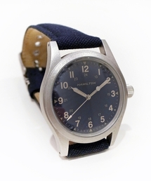 SHIPS | HAMILTON for SHIPS: ネイビー/KHAKI(カーキ) 38mm 腕時計■(アナログ腕時計)