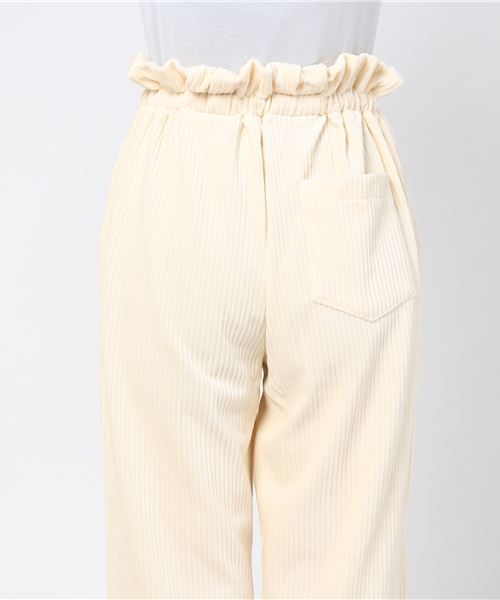 WEGO(ウィゴー)の「WEGO/カットコールペーパーバックワイドパンツ(その他パンツ・レディース・ブラック/ライトピンク/キャメル/オフホワイト・FREE)」の22枚目の写真