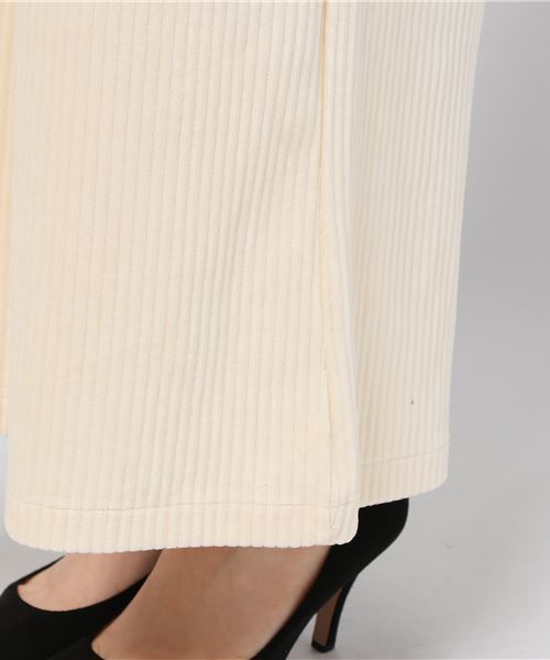 WEGO(ウィゴー)の「WEGO/カットコールペーパーバックワイドパンツ(その他パンツ・レディース・ブラック/ライトピンク/キャメル/オフホワイト・FREE)」の20枚目の写真