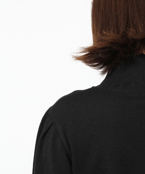 laboratory work(ラボラトリーワーク)の「スカラップニットプルオーバー(ニット/セーター・レディース・ブラック/グレー/ブルー/ベビーピンク・MEDIUM)」の12枚目の写真