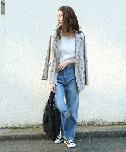 PAGEBOY(ページボーイ)の「チュールマルシェバッグ(トートバッグ・レディース・ブラック/オフホワイト/ラベンダー・FREE)」の6枚目の写真