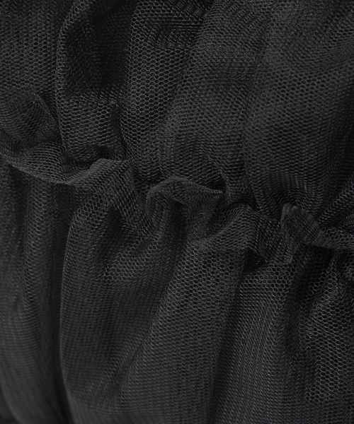 PAGEBOY(ページボーイ)の「チュールマルシェバッグ(トートバッグ・レディース・ブラック/オフホワイト/ラベンダー・FREE)」の17枚目の写真