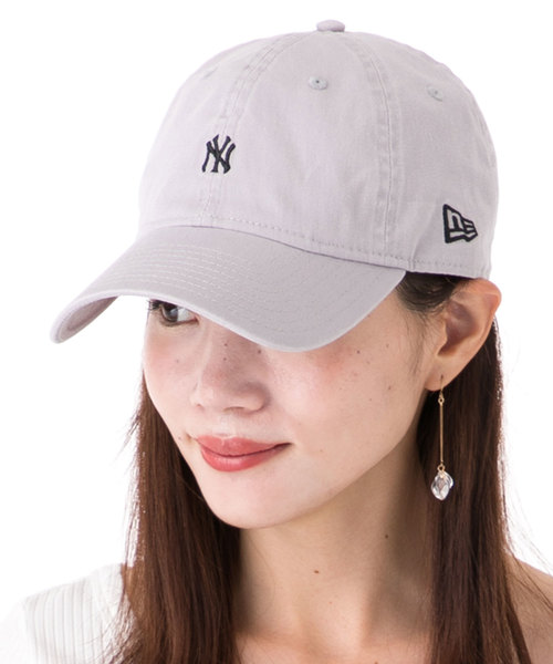 NEW ERA(ニューエラ)の「オンスポッツ別注 ニューエラ キャップ 9THIRTY NEW ERA(キャップ・レディース・ブラック/グレー/ネイビー/ブルー/ホワイト/ブラック系その他/ライトグレー/カーキ/インディゴブルー/ブラック系その他2/ヘザーグレー/ブラック系その他3/グリーン/ブルー系その他/ピンク/オリーブ/ベージュ系その他/ブラック×ブラック/ブラック系その他4/ベージュ系その他2/ダークグリーン/ブラウン/カーキ系/アイボリー/レッド系その他/チャコール/ネイビー系・FREE/L/XL/M/L/S/M)」の9枚目の写真