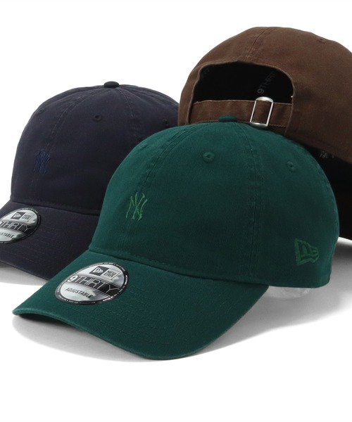 NEW ERA(ニューエラ)の「オンスポッツ別注 ニューエラ キャップ 9THIRTY NEW ERA(キャップ・レディース・ブラック/グレー/ネイビー/ブルー/ホワイト/ブラック系その他/ライトグレー/カーキ/インディゴブルー/ブラック系その他2/ヘザーグレー/ブラック系その他3/グリーン/ブルー系その他/ピンク/オリーブ/ベージュ系その他/ブラック×ブラック/ブラック系その他4/ベージュ系その他2/ダークグリーン/ブラウン/カーキ系/アイボリー/レッド系その他/チャコール/ネイビー系・FREE/L/XL/M/L/S/M)」の16枚目の写真