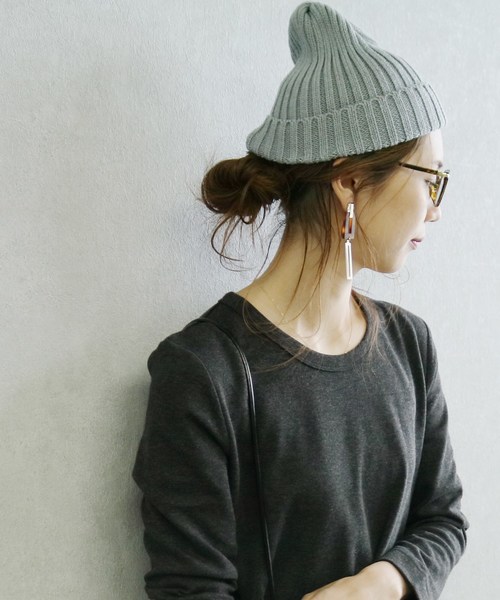 reca（レカ）の「クルーネックスウェットリラックスロングワンピース（ワンピース・レディース・ネイビー/ホワイト系その他/ブラック/ライトグレー/ダークグレー/カーキ/ブルー系その他/モカ・L/M）」の17枚目の写真