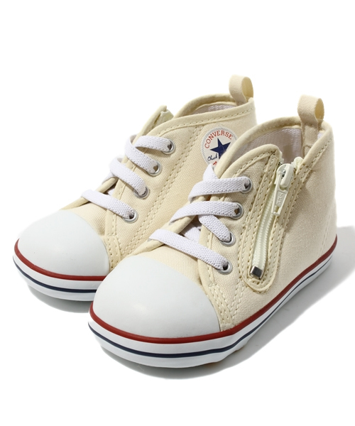 NANO universe（ナノユニバース）の「CONVERSE(コンバース)/ BABY ALLSTAR（スニーカー・キッズ・ホワイト/ブラック/イエロー・5.5/6/6.5/7/7.5/8/5）」の2枚目の写真