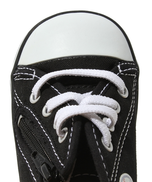 NANO universe（ナノユニバース）の「CONVERSE(コンバース)/ BABY ALLSTAR（スニーカー・キッズ・ホワイト/ブラック/イエロー・5.5/6/6.5/7/7.5/8/5）」の7枚目の写真