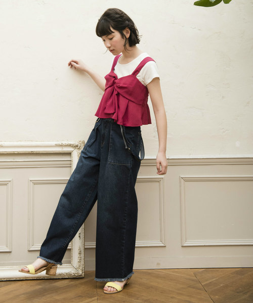 OLIVE des OLIVE(オリーブデオリーブ)の「配色サンダル(サンダル・レディース・ピンク/イエロー/ブラック・SMALL/LARGE/MEDIUM)」の10枚目の写真