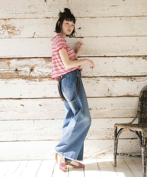 OLIVE des OLIVE(オリーブデオリーブ)の「配色サンダル(サンダル・レディース・ピンク/イエロー/ブラック・SMALL/LARGE/MEDIUM)」の15枚目の写真