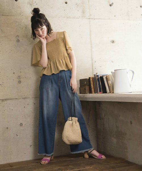 OLIVE des OLIVE(オリーブデオリーブ)の「配色サンダル(サンダル・レディース・ピンク/イエロー/ブラック・SMALL/LARGE/MEDIUM)」の5枚目の写真