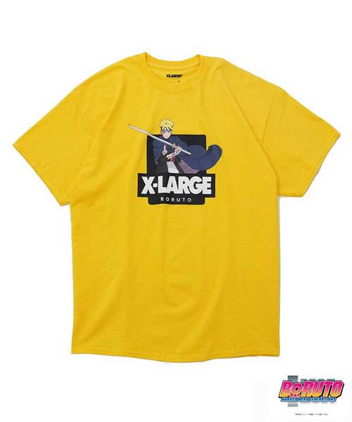 XLARGE(エクストララージ)の「XLARGE×NARUTO-ナルト-×BORUTO-ボルト-S/S TEE BORUTO(Tシャツ/カットソー・メンズ・ホワイト/ブラック/イエロー・SMALL/MEDIUM/LARGE/X-LARGE)」の3枚目の写真