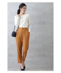 NATURAL BEAUTY BASIC | 【otonaMUSE 12月号掲載】ウォッシャブルサキソニーペグパンツ(その他パンツ)