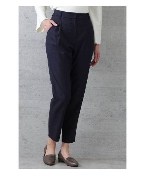 NATURAL BEAUTY BASIC（ナチュラルビューティーベーシック）の「【otonaMUSE 12月号掲載】ウォッシャブルサキソニーペグパンツ（その他パンツ・レディース・ネイビー/キャメル・SMALL/MEDIUM/X-SMALL）」の13枚目の写真