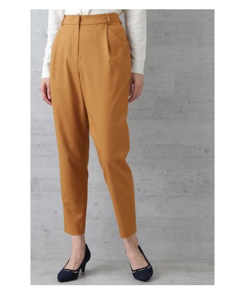 NATURAL BEAUTY BASIC（ナチュラルビューティーベーシック）の「【otonaMUSE 12月号掲載】ウォッシャブルサキソニーペグパンツ（その他パンツ・レディース・ネイビー/キャメル・SMALL/MEDIUM/X-SMALL）」の6枚目の写真