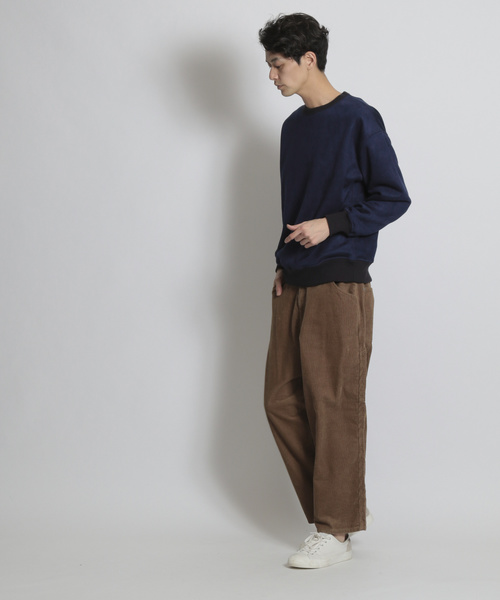 niko and...（ニコアンド）の「リバーシブルプルオーバー2（Tシャツ/カットソー・メンズ・ベージュ/ネイビー/ブラウン/オレンジ・MEDIUM/LARGE）」の8枚目の写真