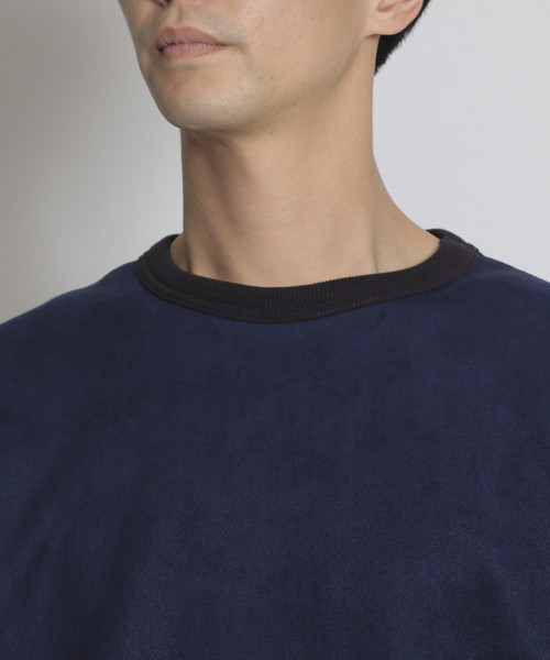 niko and...（ニコアンド）の「リバーシブルプルオーバー2（Tシャツ/カットソー・メンズ・ベージュ/ネイビー/ブラウン/オレンジ・MEDIUM/LARGE）」の12枚目の写真