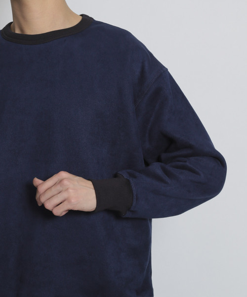 niko and...（ニコアンド）の「リバーシブルプルオーバー2（Tシャツ/カットソー・メンズ・ベージュ/ネイビー/ブラウン/オレンジ・MEDIUM/LARGE）」の13枚目の写真