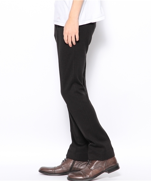 NANO universe（ナノユニバース）の「ミラノリブニットパンツ（スラックス・メンズ・グレー/ネイビー/ブラック・SMALL/MEDIUM/LARGE/X-LARGE）」の4枚目の写真