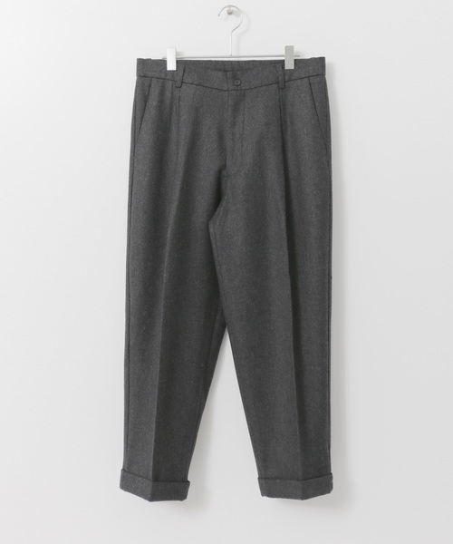 CEASTERS（ケステル）の「CEASTERS×URBAN RESEARCH　別注1TUCK TROUSER（その他パンツ・メンズ・チャコールグレー/ブラック/その他1/チェック・44/46/48）」の12枚目の写真