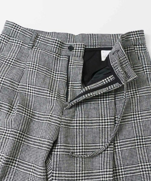 CEASTERS（ケステル）の「CEASTERS×URBAN RESEARCH　別注1TUCK TROUSER（その他パンツ・メンズ・チャコールグレー/ブラック/その他1/チェック・44/46/48）」の16枚目の写真