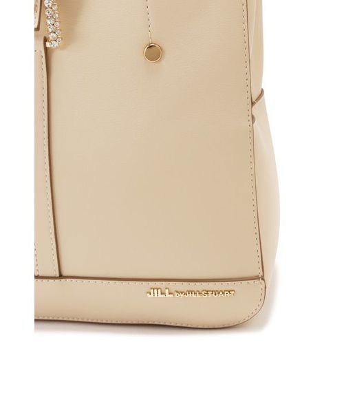 JILL by JILL STUART（ジルバイジルスチュアート）の「ビジューバックルミニバッグ（トートバッグ・レディース・ベージュ/パープル/グレー・FREE）」の8枚目の写真