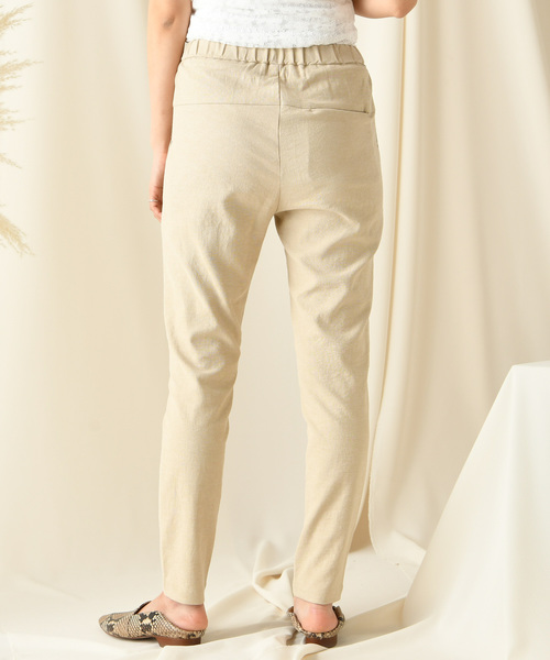 DouDou(ドゥドゥ)の「テーパードパンツ(その他パンツ・レディース・オフホワイト/ベージュ/カーキ/ライトベージュ・36/38)」の22枚目の写真
