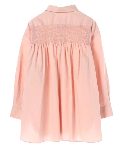 Editt by YECCA VECCA（エディットバイイェッカヴェッカ）の「P.バックシャーリングシャツ（シャツ/ブラウス・レディース・オフホワイト/カーキ/ピンク・FREE）」の18枚目の写真