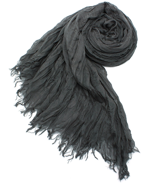 CIAOPANIC（チャオパニック）の「【Ciaopanic】　MOCストール（ストール/ショール・レディース・グリーン/ブルー/ベージュ/プラム/イエロー/グレー・FREE）」の2枚目の写真