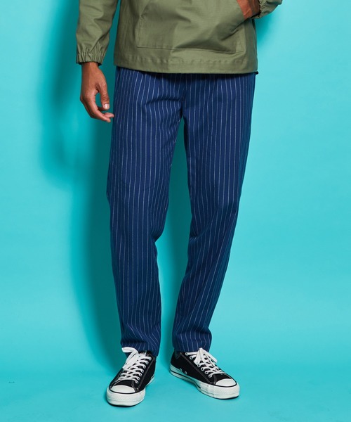 ROTAR（ローター）の「Pinst Hickory work easy pants ピンストライプ ヒッコリーイージーパンツ（チノパンツ