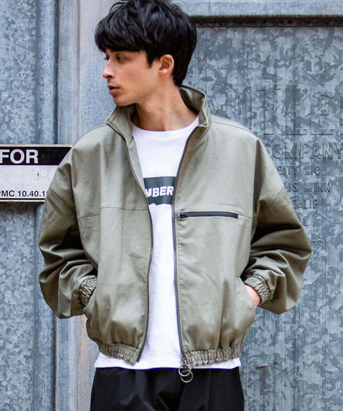 NUMBER (N)INE DENIM(ナンバーナインデニム)の「直営店・WEB限定 NUMBER (N)INE DENIM(ナンバーナインデニム)ドロップスタンドカラージャケット(ブルゾン・メンズ・カーキ/ブラック・SMALL/MEDIUM/LARGE)」の2枚目の写真