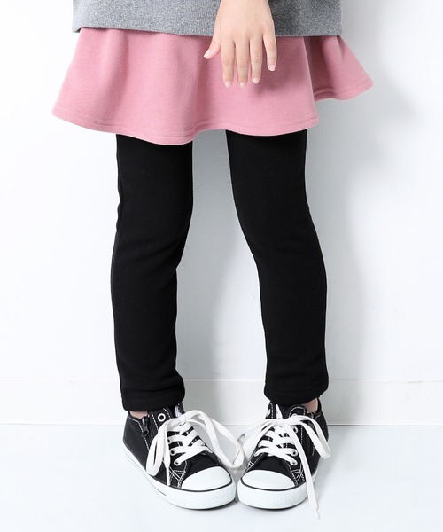 devirock(デビロック)の「裏シャギースカッツ(スカート・キッズ・ブラック/ヘザーチャコール/ネイビー/グリーン系その他/カーキ/ラベンダー/ワイン/レッド系その他/ピンク系その他/スモークピンク/モカ/キャメル/マスタード・80cm/90cm/95cm/150cm/140cm/100cm/130cm/110cm/120cm/160cm)」の11枚目の写真