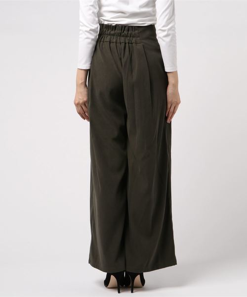 archives(アルシーヴ)の「オーバーラップワイドパンツ(その他パンツ・レディース・グレー/モカ/カーキ・MEDIUM)」の5枚目の写真