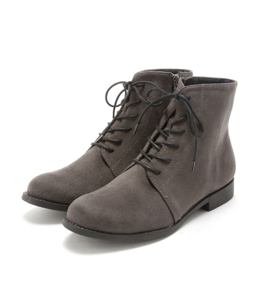 VIVIAN(ヴィヴィアン)の「軽量ソール&ローヒールレースアップショートブーツ(ブーツ・レディース・マルーン/ブラック系その他2/ブルー系その他6/グレー系その他3/ブラウン系その他6/ブラウン系その他5/ブラック系その他3・S/M/L/LL)」の17枚目の写真