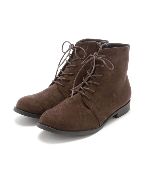 VIVIAN(ヴィヴィアン)の「軽量ソール&ローヒールレースアップショートブーツ(ブーツ・レディース・マルーン/ブラック系その他2/ブルー系その他6/グレー系その他3/ブラウン系その他6/ブラウン系その他5/ブラック系その他3・S/M/L/LL)」の19枚目の写真