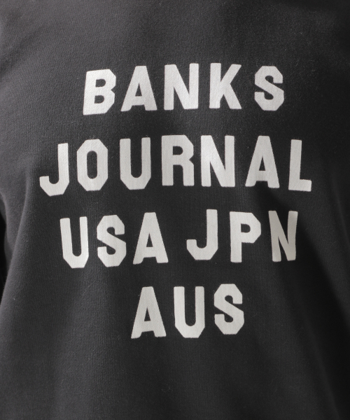 BANKS（バンクス）の「【BANKS(バンクス)】HMPR　クルーネックプルオーバー（スウェット・メンズ・グレー/ブラック・LARGE/MEDIUM）」の10枚目の写真