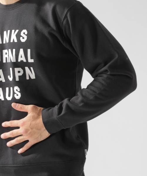 BANKS（バンクス）の「【BANKS(バンクス)】HMPR　クルーネックプルオーバー（スウェット・メンズ・グレー/ブラック・LARGE/MEDIUM）」の11枚目の写真