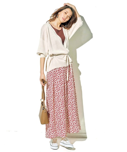 GeeRA(ジーラ)の「ソフトマーメイドプリントスカート(スカート・レディース・ブラック/ベージュ/レッド・MEDIUM/SMALL/X-LARGE/XX-LARGE/LARGE)」の21枚目の写真