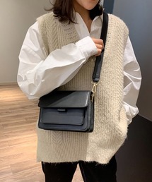 TABI PAL | 定番フェイクレザー　ショルダーバッグ(ショルダーバッグ)